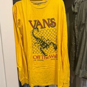 Vans Classic Fit Yellow Tee